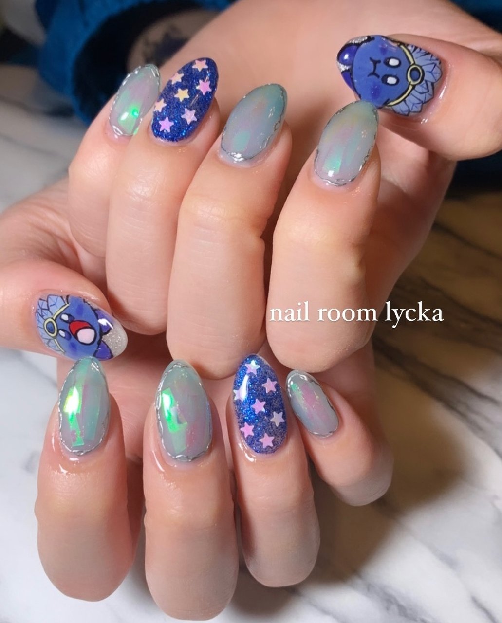 𖧷𝚗𝚊𝚒𝚕 𝚛𝚘𝚘𝚖 𝚕𝚢𝚌𝚔𝚊 ﾈｲﾙﾙｰﾑﾘｯｶ𖧷のネイルデザイン No ネイルブック