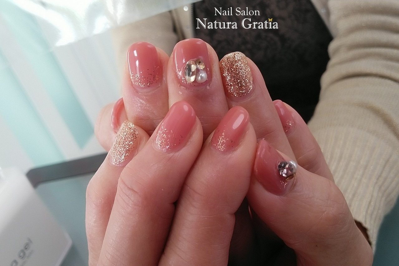 オールシーズン お正月 オフィス パーティー ハンド Naturagratiaのネイルデザイン No ネイルブック