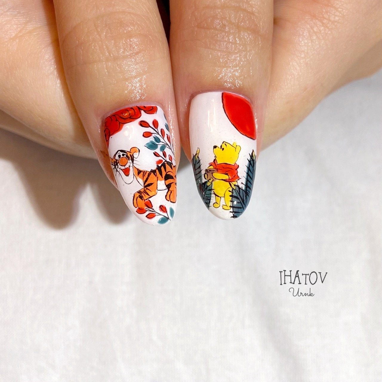 冬 お正月 成人式 ハンド フラワー Ihatov Nailarts のネイルデザイン No ネイルブック