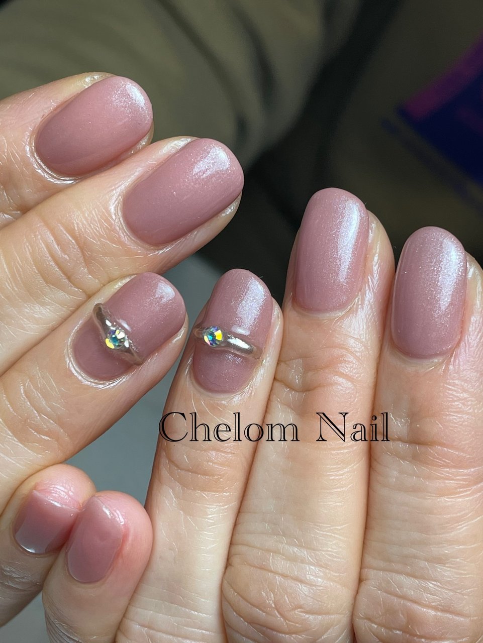 冬 オールシーズン ブライダル パーティー ハンド Chelomnail シェロムネイル のネイルデザイン No ネイルブック