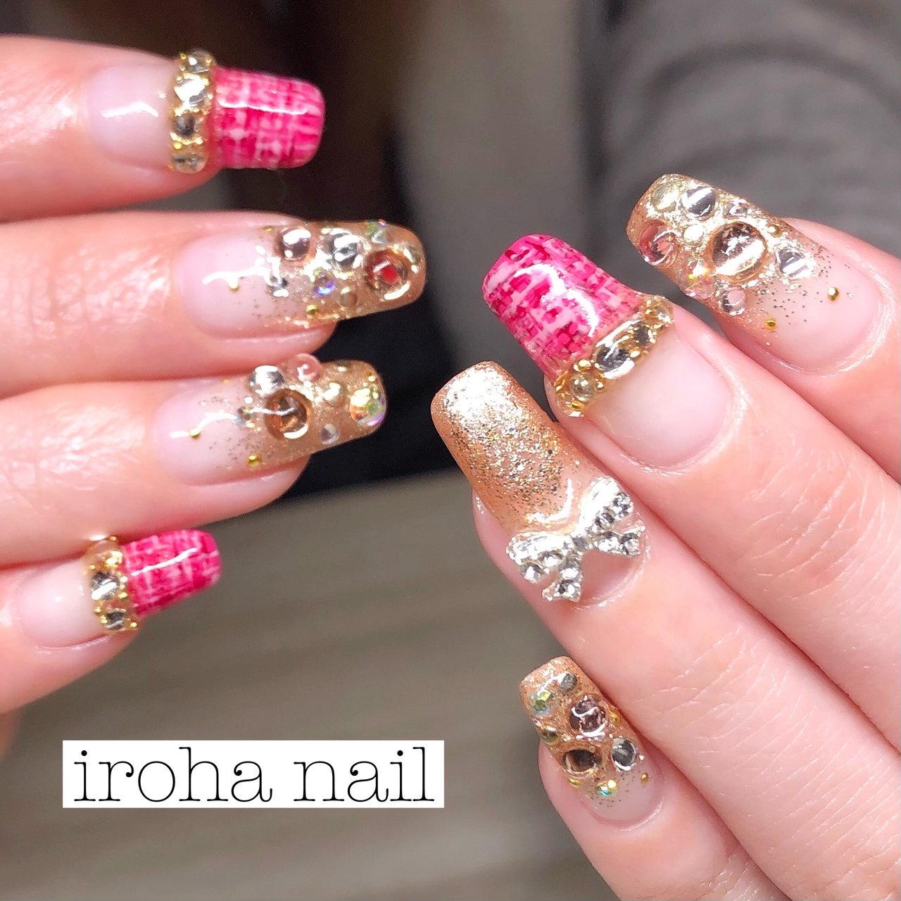 冬 オールシーズン バレンタイン デート ハンド Iroha Nail Neのネイルデザイン No ネイルブック