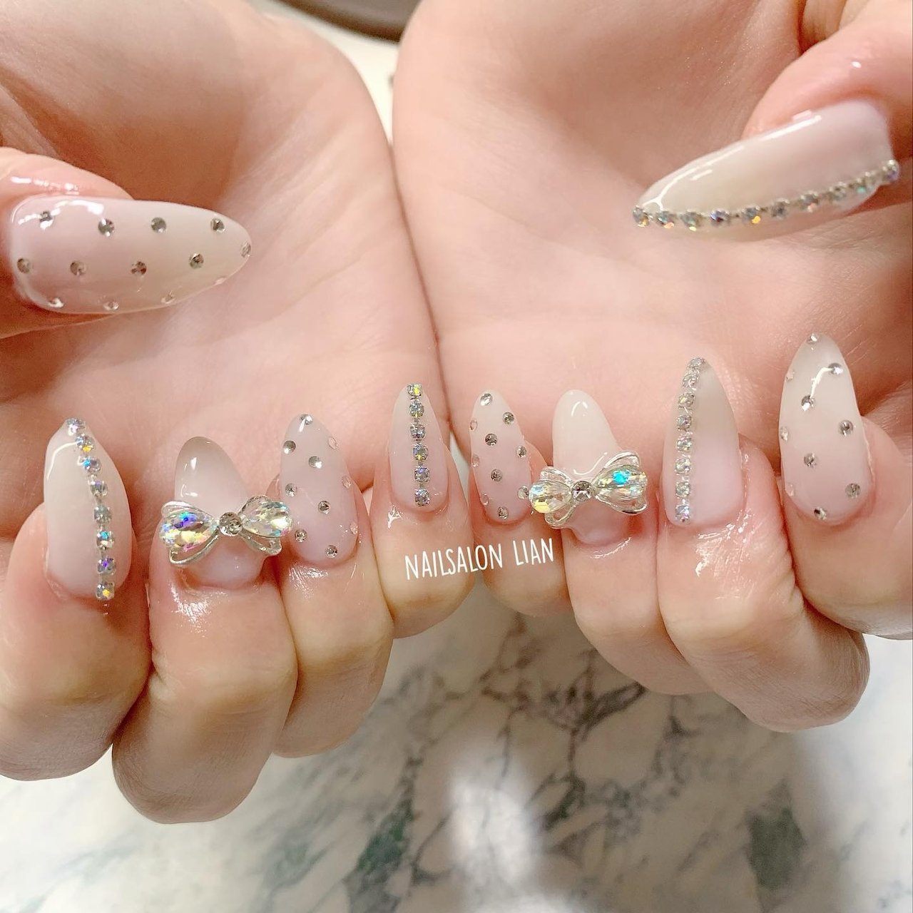 オールシーズン 成人式 パーティー デート ハンド Nailsalon Lianのネイルデザイン No ネイルブック