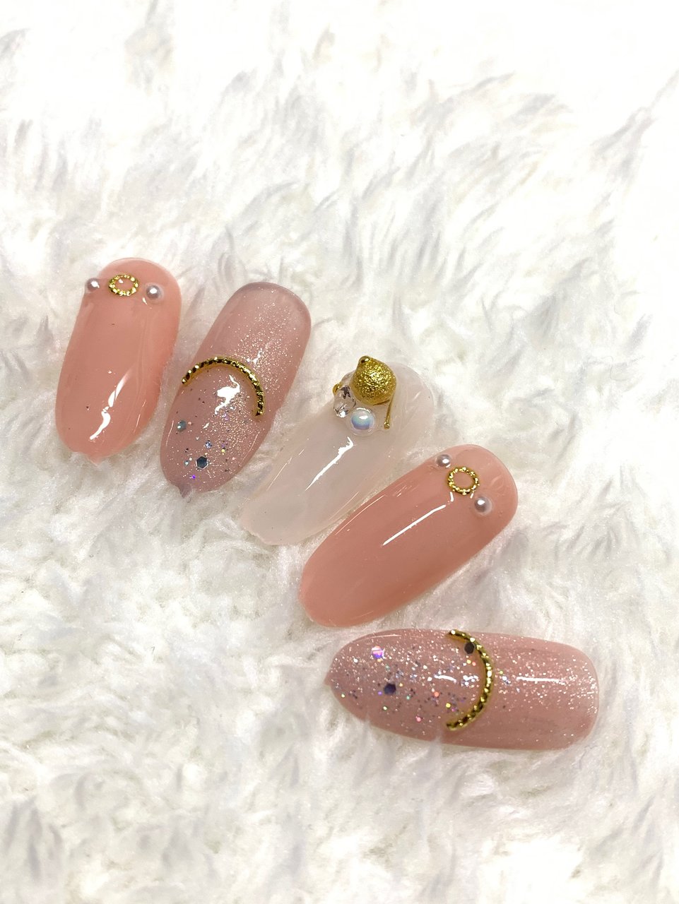 春 ハンド シンプル ワンカラー マグネット Kun Kunのネイルデザイン No ネイルブック