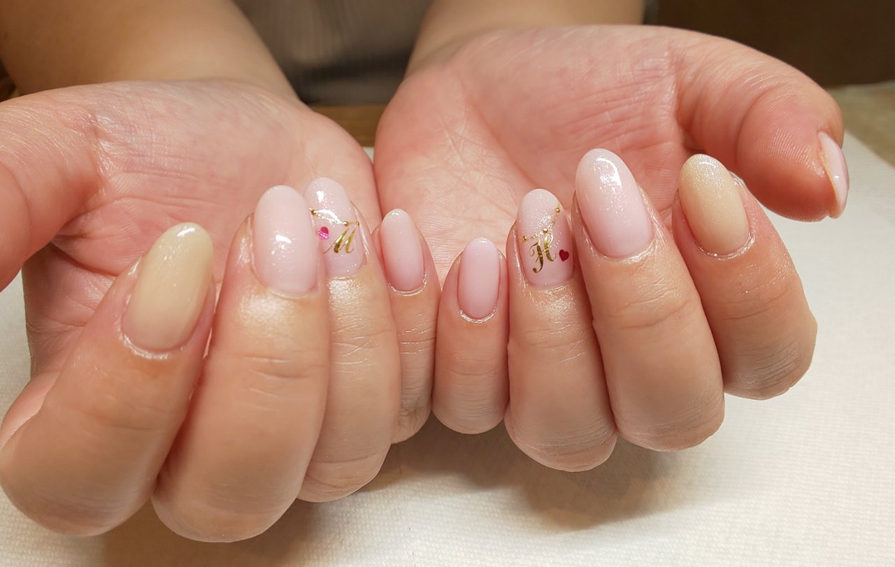 ハンド/シンプル/ラメ/ワンカラー/イニシャル - Chïnerïn♥︎︎∗︎*ﾟ