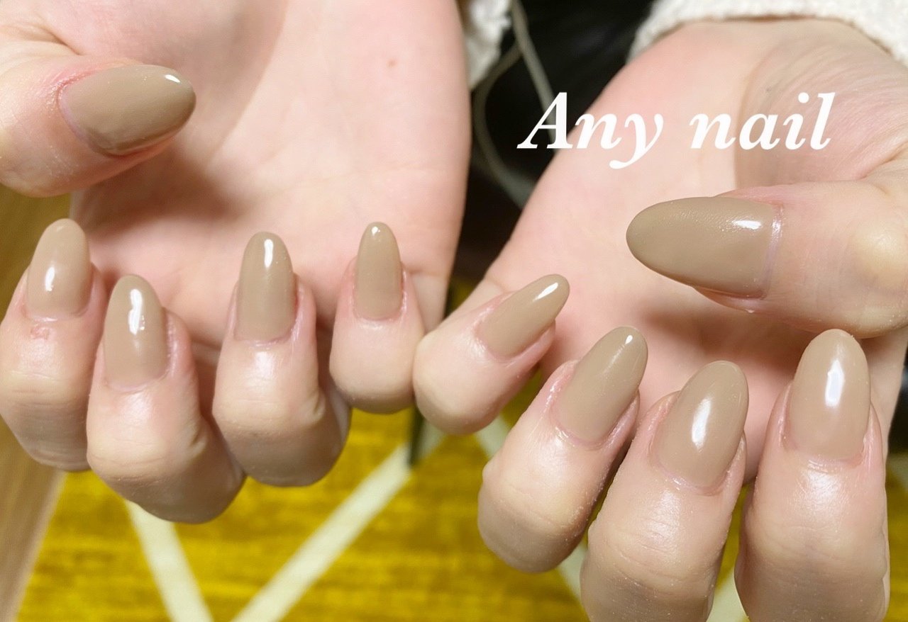 オールシーズン ハンド シンプル ワンカラー ミディアム Any Nail Kitaayaseのネイルデザイン No ネイルブック