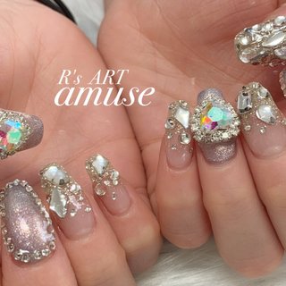 ストーン盛りのネイルデザイン 2ページ目 ネイルブック