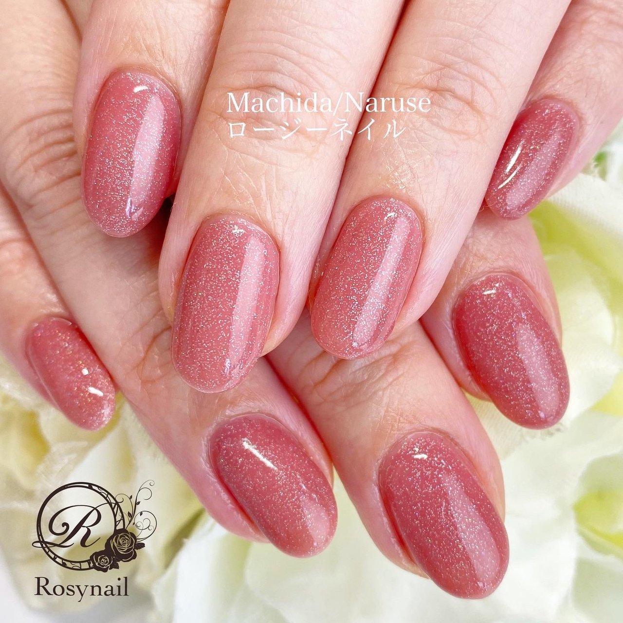 オールシーズン オフィス ハンド シンプル ワンカラー 町田 成瀬ネイルサロン ロージーネイルのネイルデザイン No ネイルブック