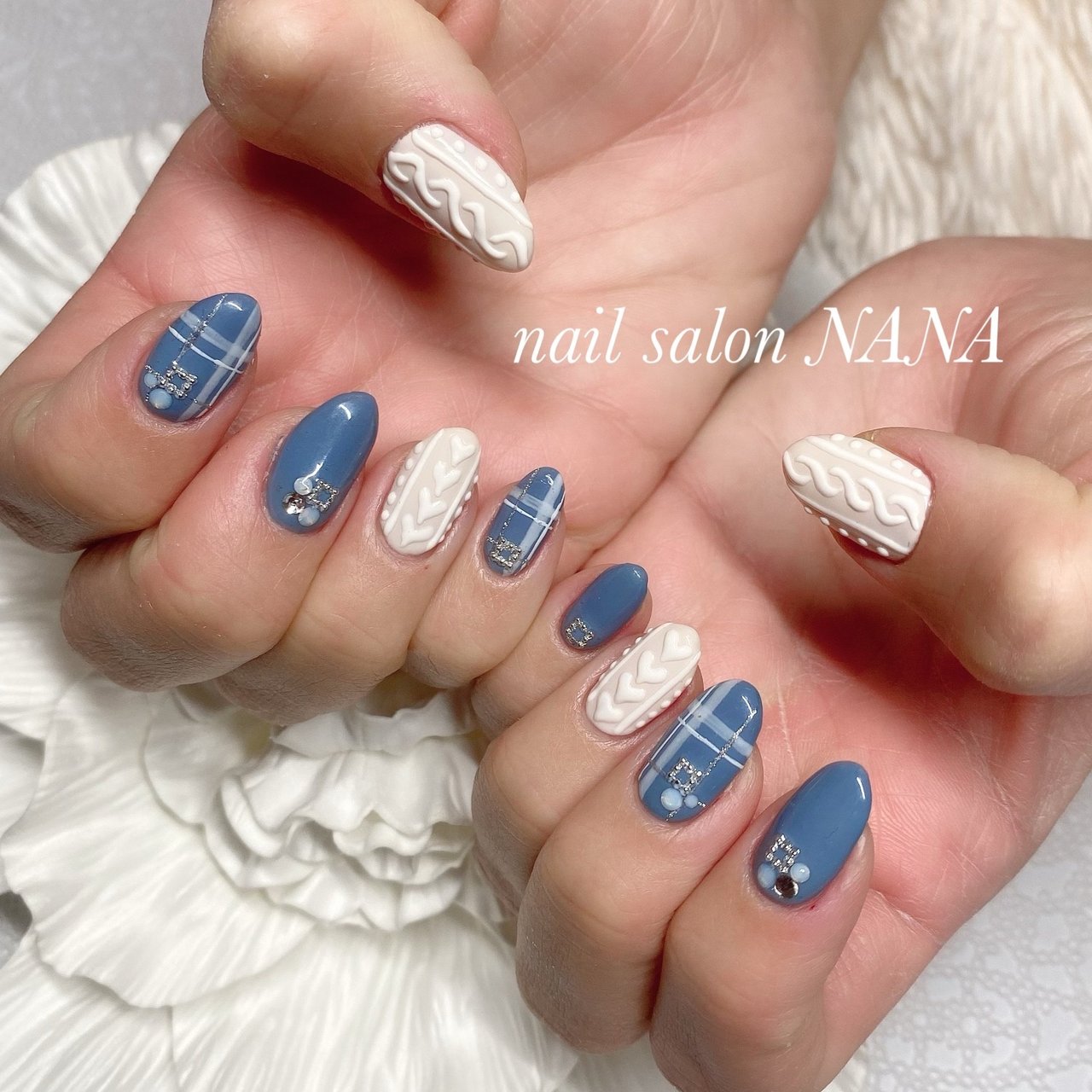 秋 冬 お正月 バレンタイン ハンド Nail Salon Nanaのネイルデザイン No ネイルブック