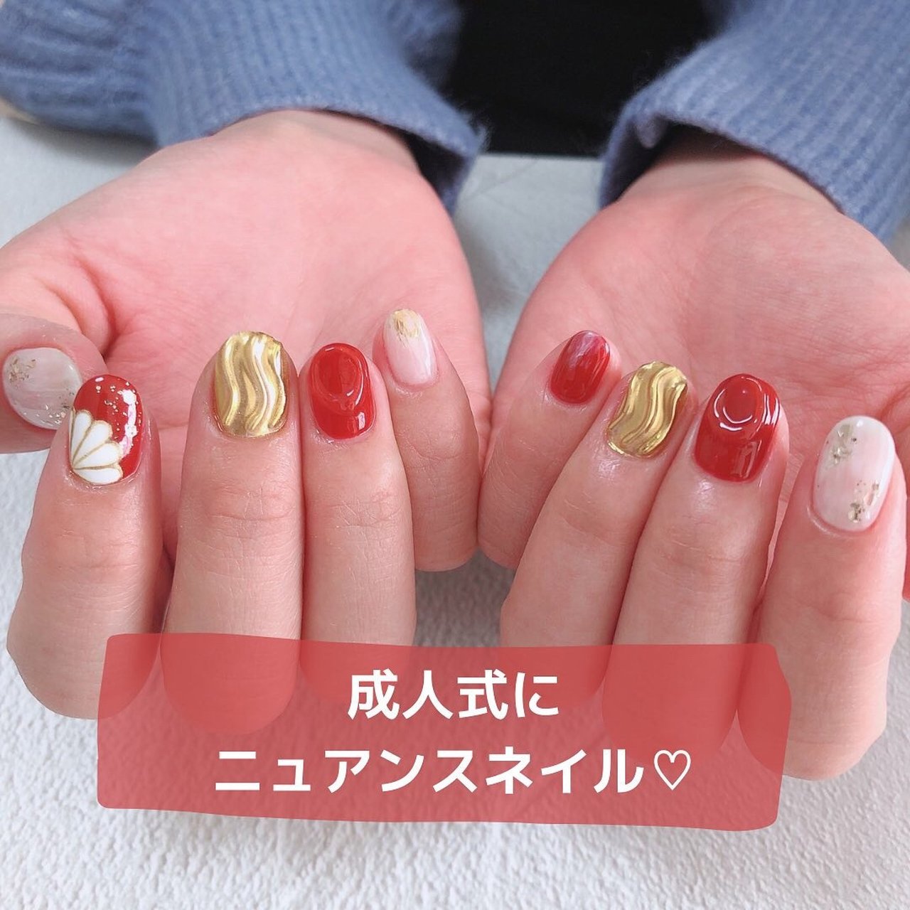 成人式 ブライダル パーティー 女子会 ハンド S Nailのネイルデザイン No ネイルブック