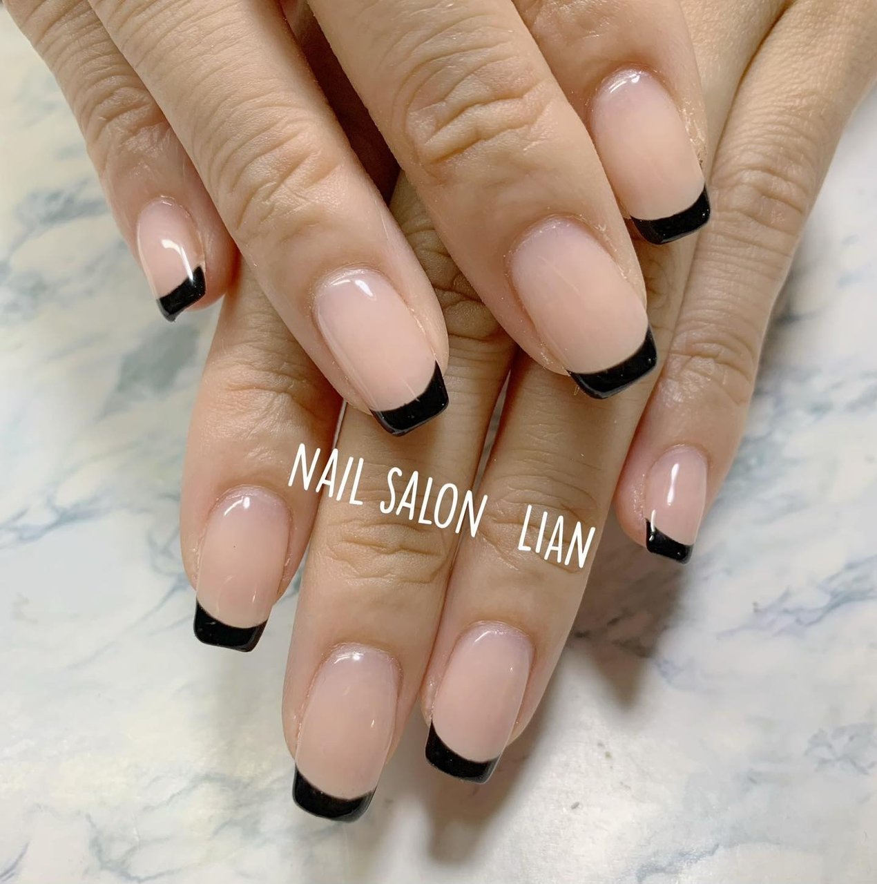 オールシーズン デート 女子会 ハンド フレンチ Nailsalon Lianのネイルデザイン No ネイルブック