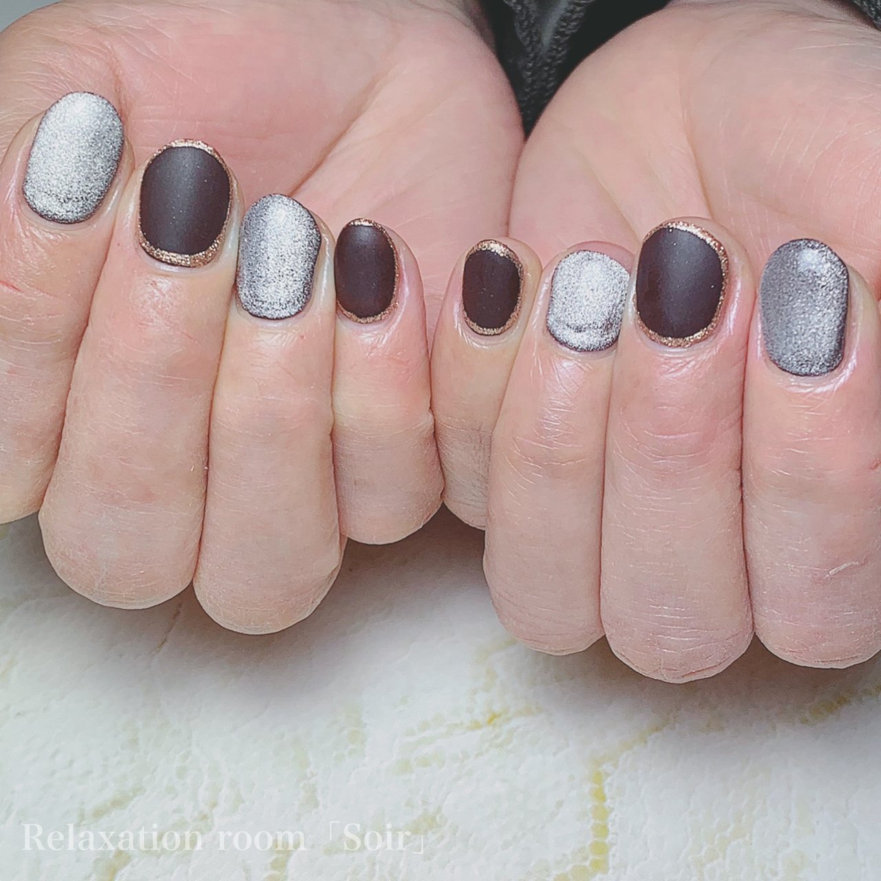 秋 冬 バレンタイン 女子会 ハンド Nail Likeのネイルデザイン No ネイルブック