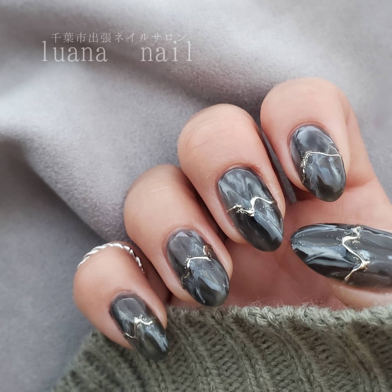 冬 オールシーズン ハンド シンプル ワンカラー 千葉市稲毛プライベートネイルサロンreplus 原絵理のネイルデザイン No ネイルブック