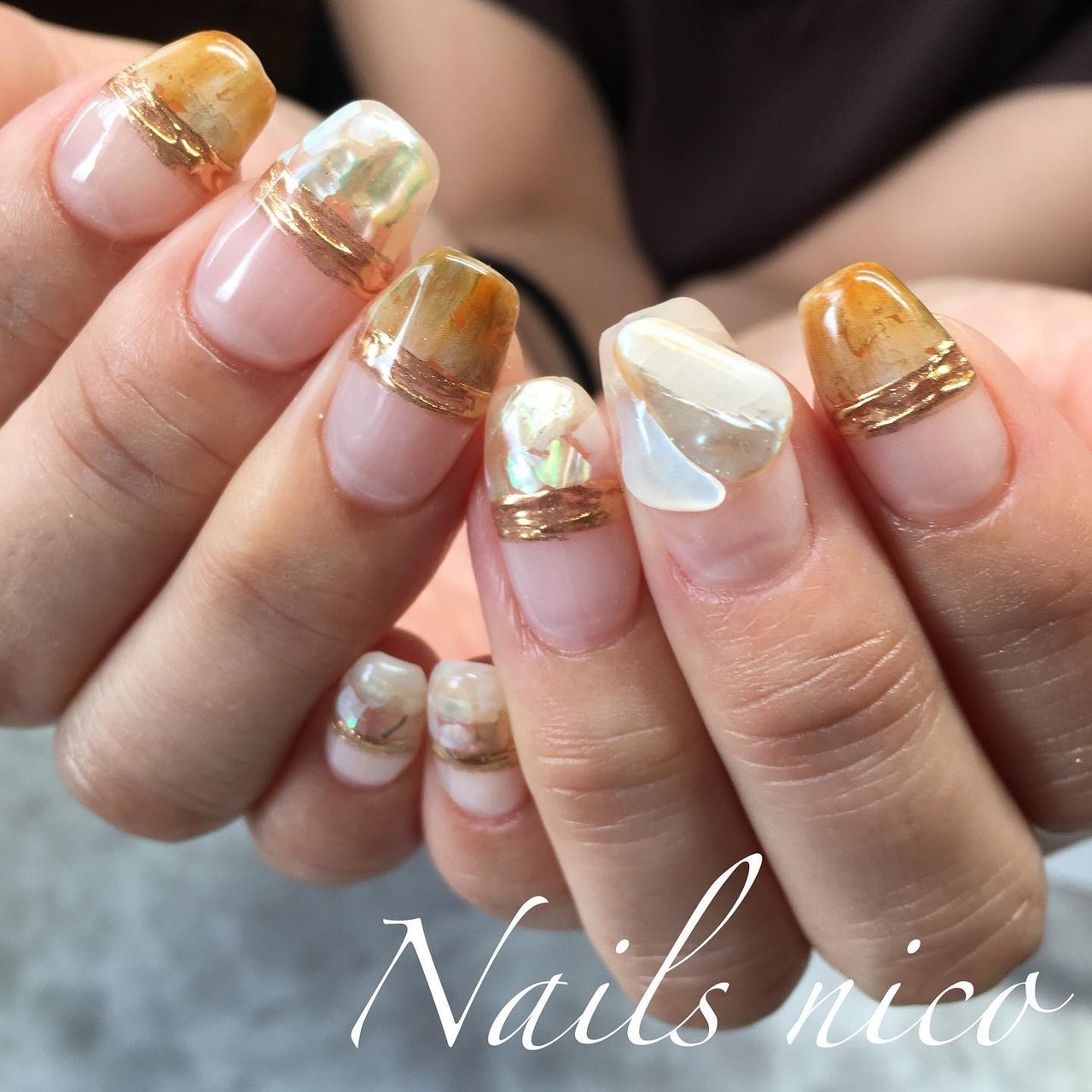 春 夏 海 リゾート ハンド 水戸市ネイル スクール Nails Nicoのネイルデザイン No ネイルブック