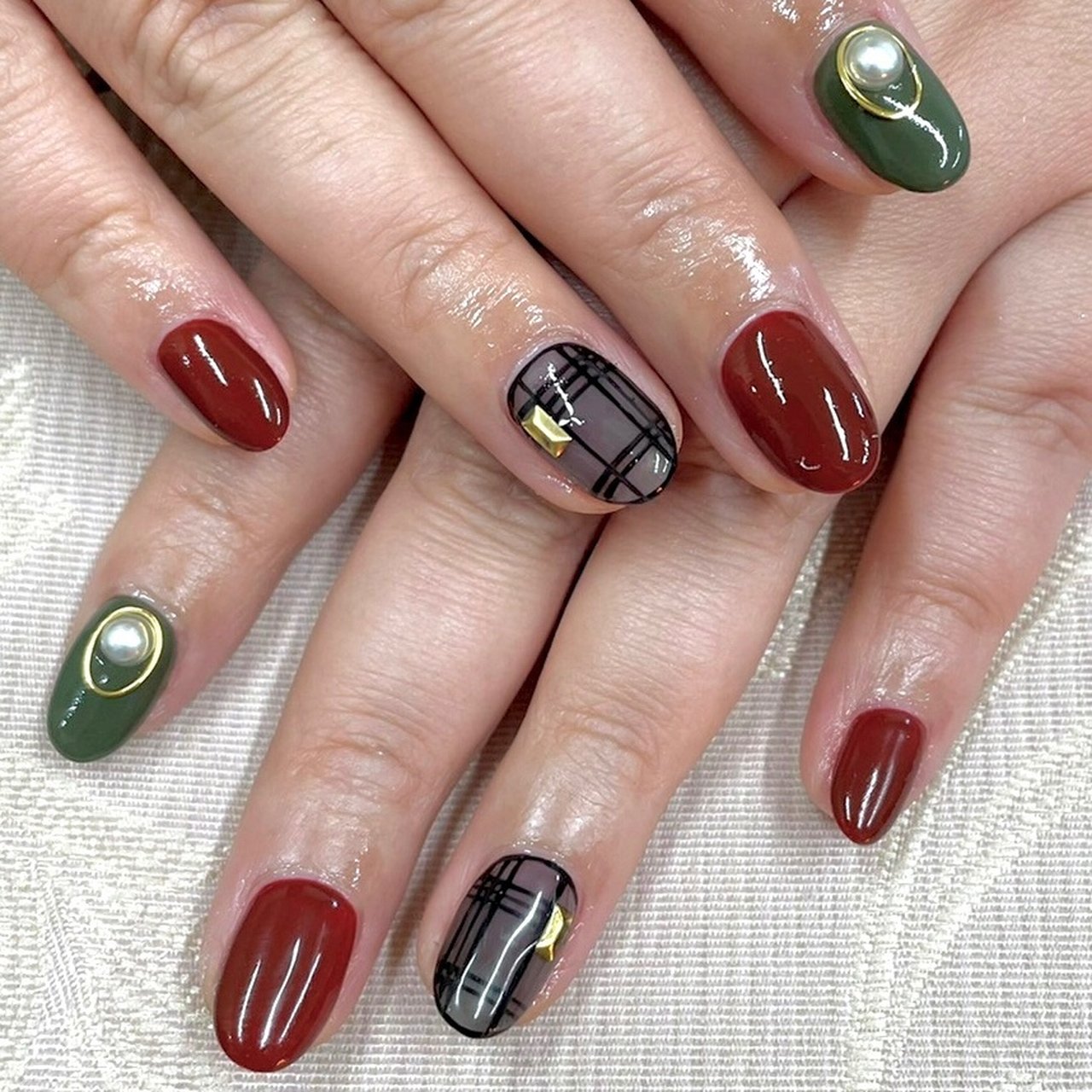 オールシーズン パーティー デート 女子会 ハンド Nb2349ed32b4bのネイルデザイン No ネイルブック