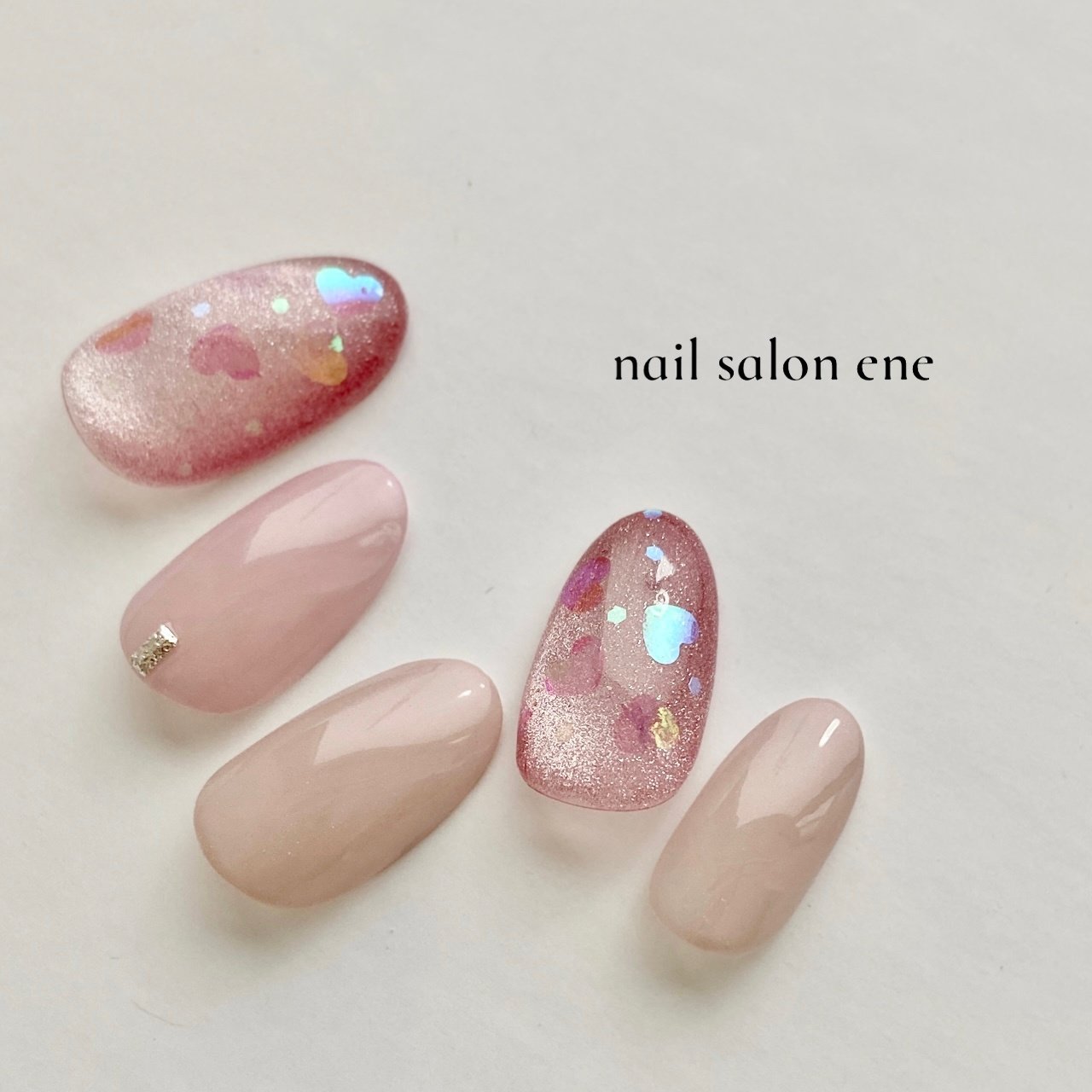 冬 バレンタイン ハンド シンプル ハート Nail Salon Ene エネ のネイルデザイン No ネイルブック