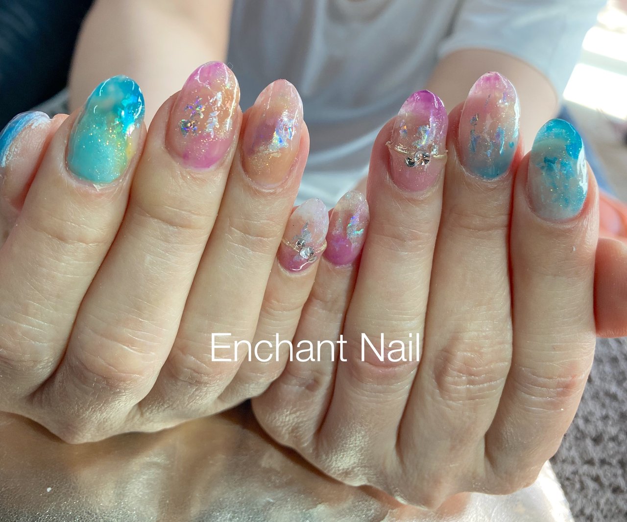 冬 オールシーズン パーティー デート ハンド Enchant11のネイルデザイン No ネイルブック