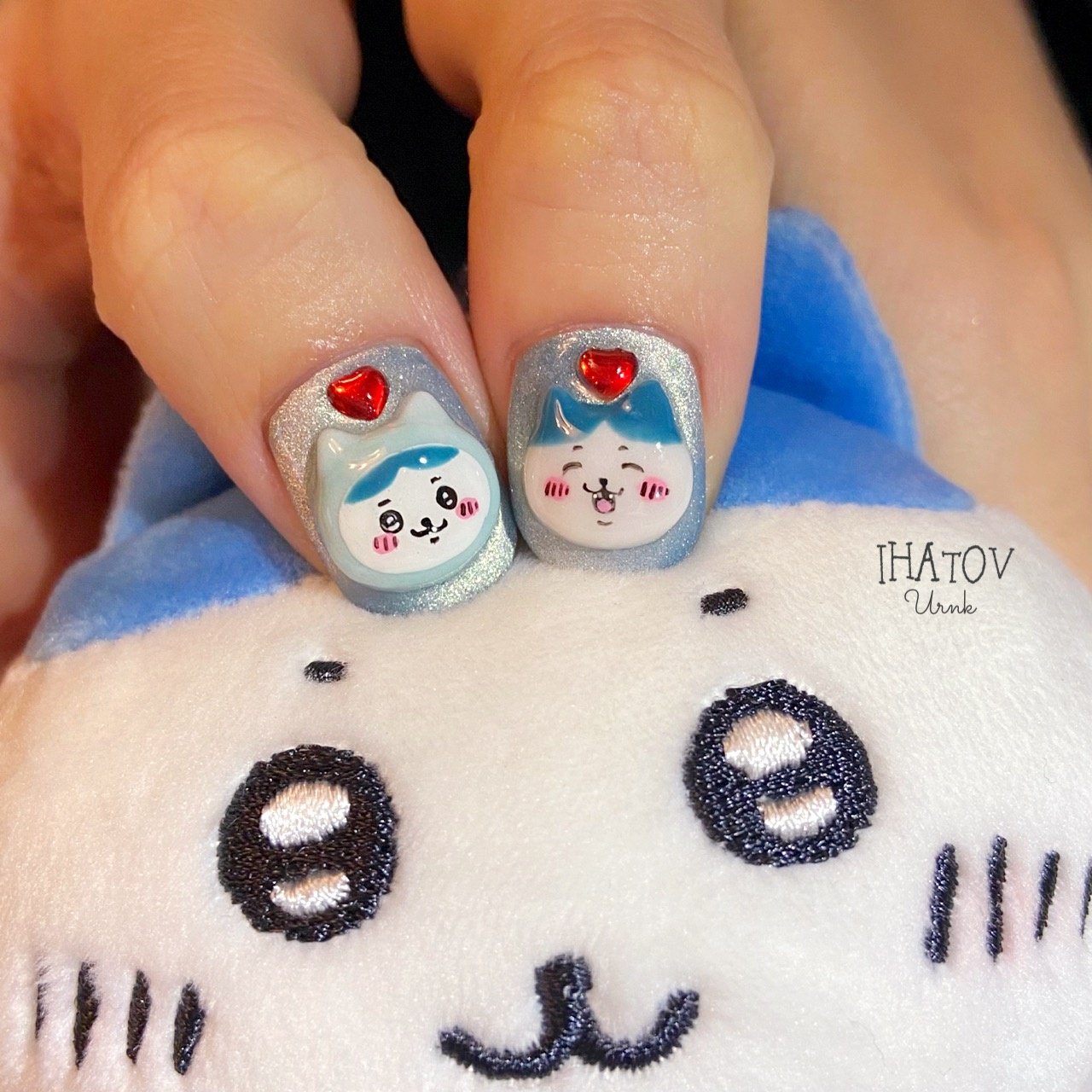 オールシーズン/ハンド/ビジュー/痛ネイル/キャラクター - IHATOV-nailarts-のネイルデザイン[No.6977695]｜ネイルブック