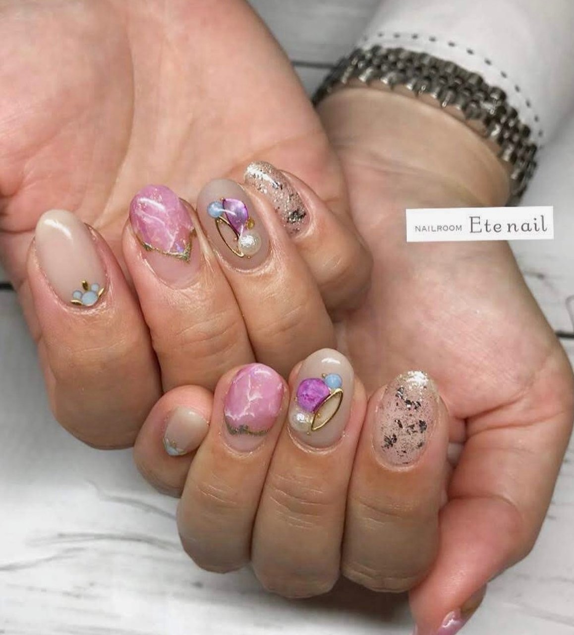 春 夏 海 リゾート ハンド Ete Nailのネイルデザイン No ネイルブック