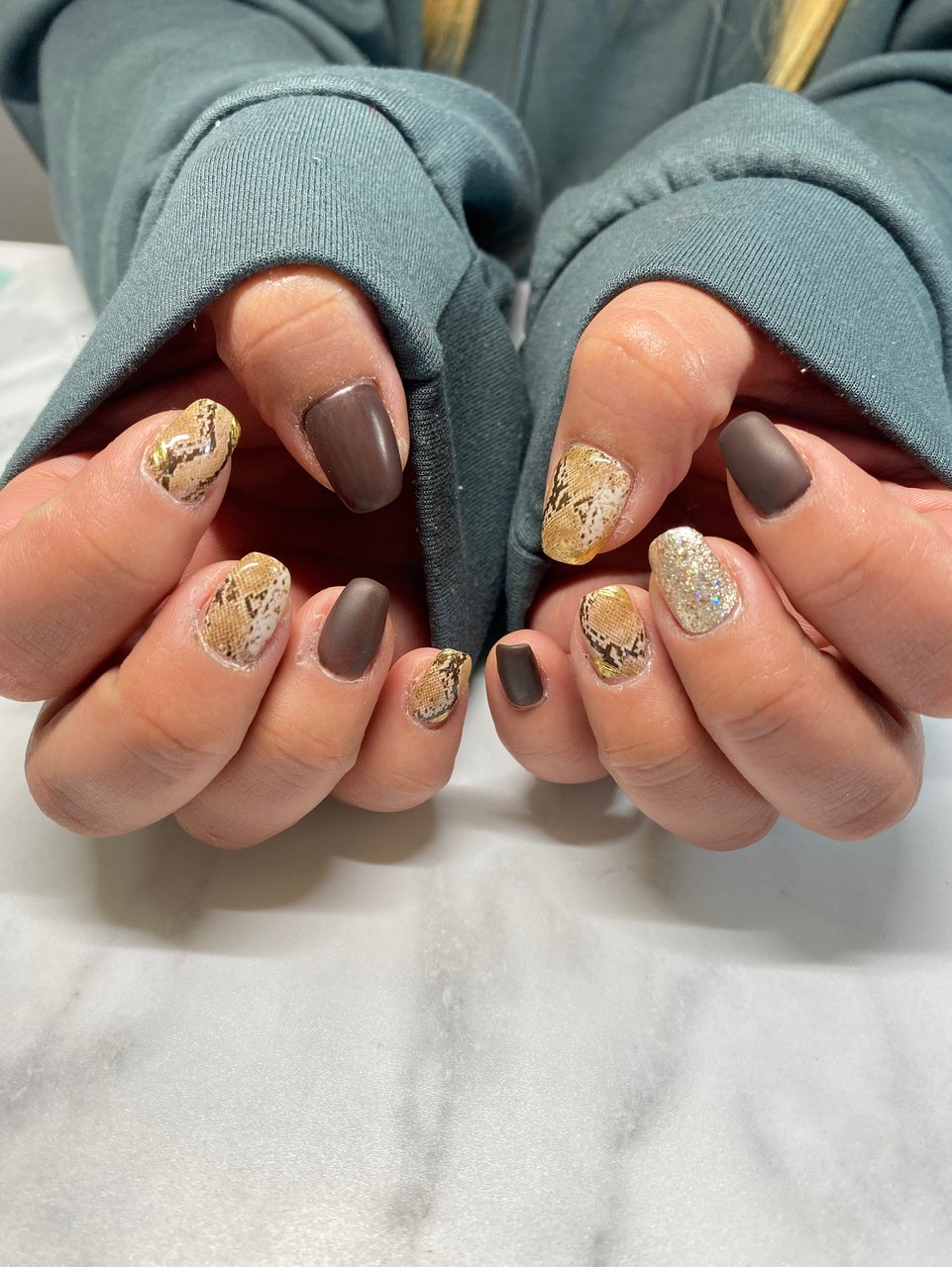 冬 ハンド Navyのネイルデザイン No ネイルブック