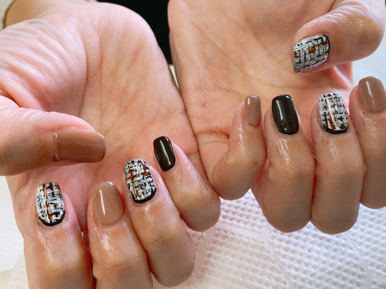 冬 オフィス グレー Fleur Nailsalon 大塚店のネイルデザイン No ネイルブック