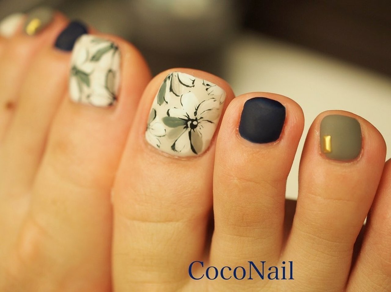 オールシーズン 旅行 浴衣 ブライダル フット ココネイルのネイルデザイン No ネイルブック