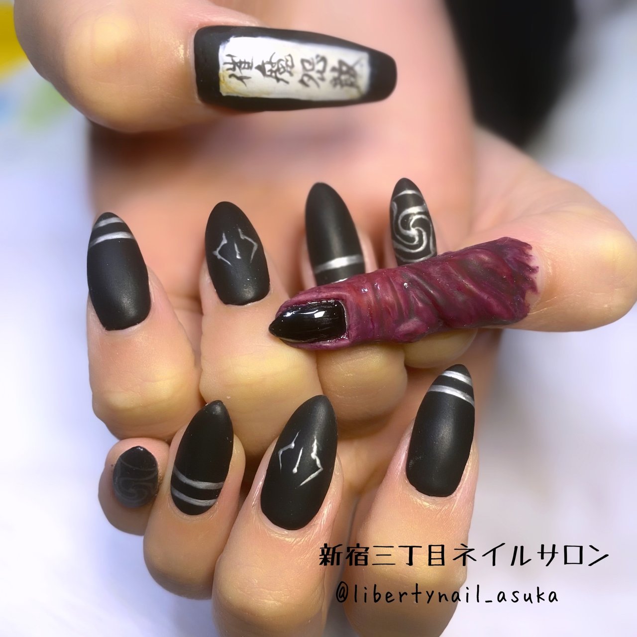 オールシーズン ハンド 痛ネイル キャラクター 3d Asukanailのネイルデザイン No ネイルブック