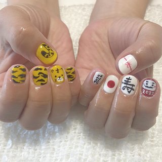 22年 新着順 ダルマネイルのネイルデザイン ネイルブック