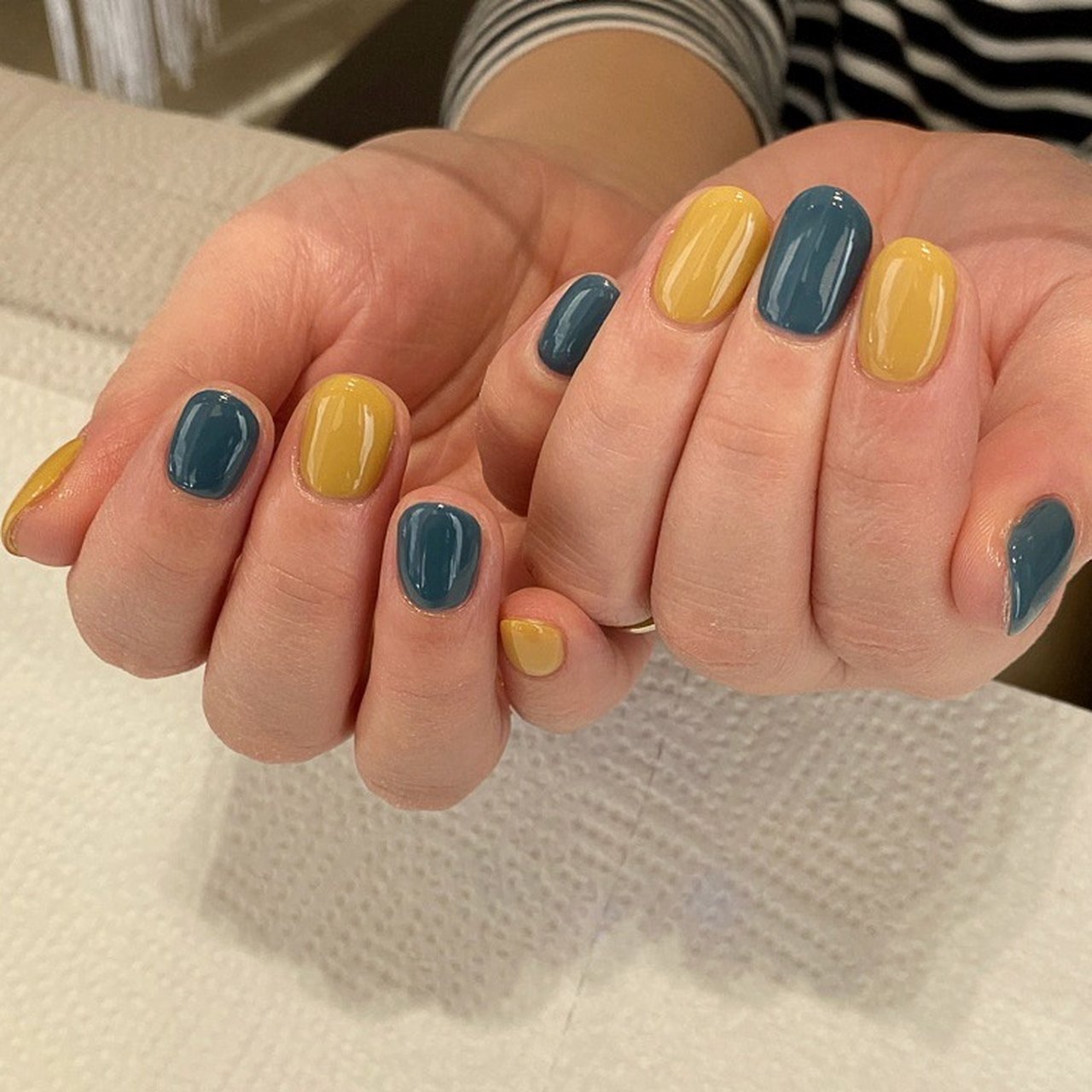 秋 冬 オールシーズン ハンド シンプル Mami Private Nail Salon Fika のネイルデザイン No ネイルブック