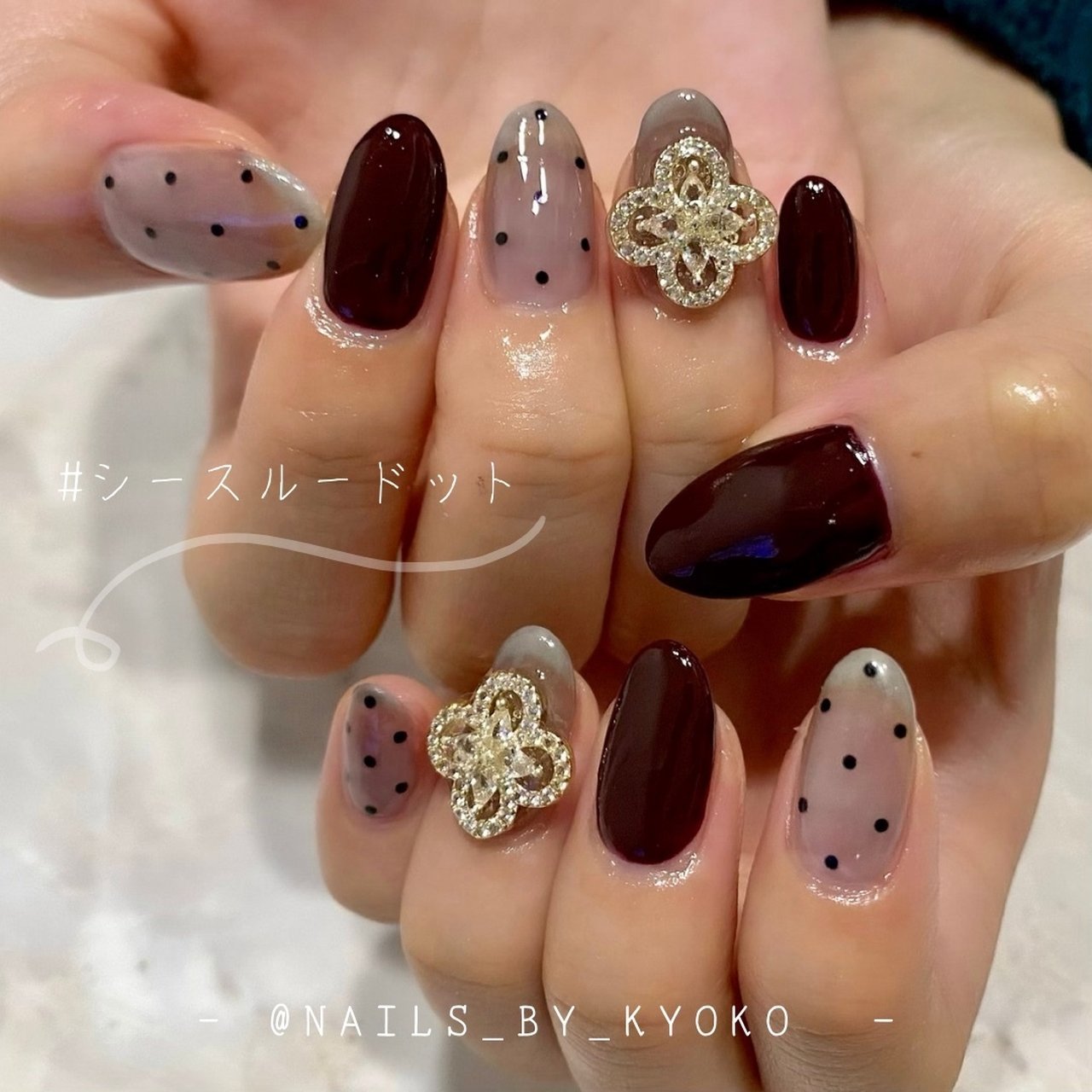 秋 冬 オールシーズン バレンタイン ハンド Nails By Kyokoのネイルデザイン No ネイルブック