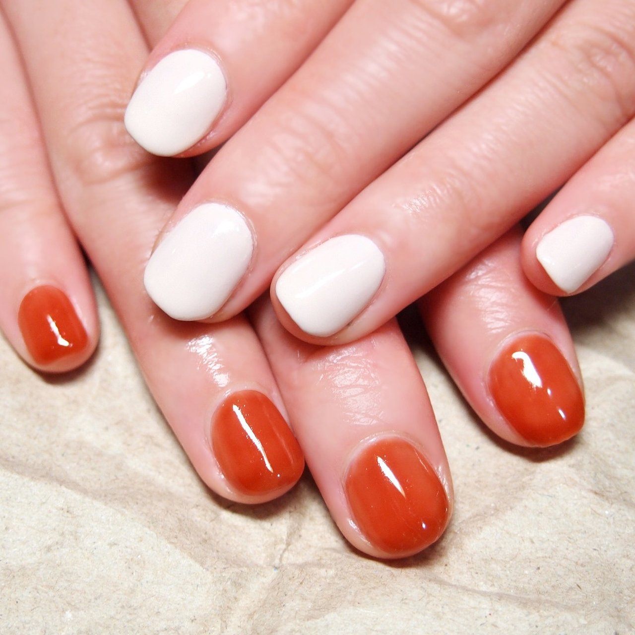 夏 秋 女子会 ハンド シンプル N Mandshuricaのネイルデザイン No ネイルブック