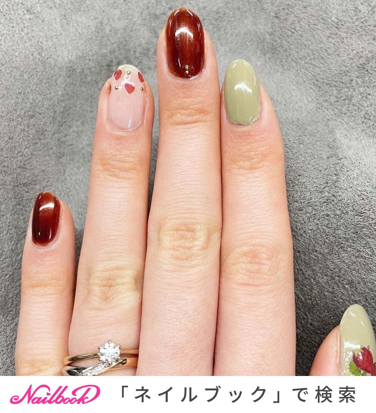 おすすめ順 胡粉ネイルのネイルデザイン ネイルブック