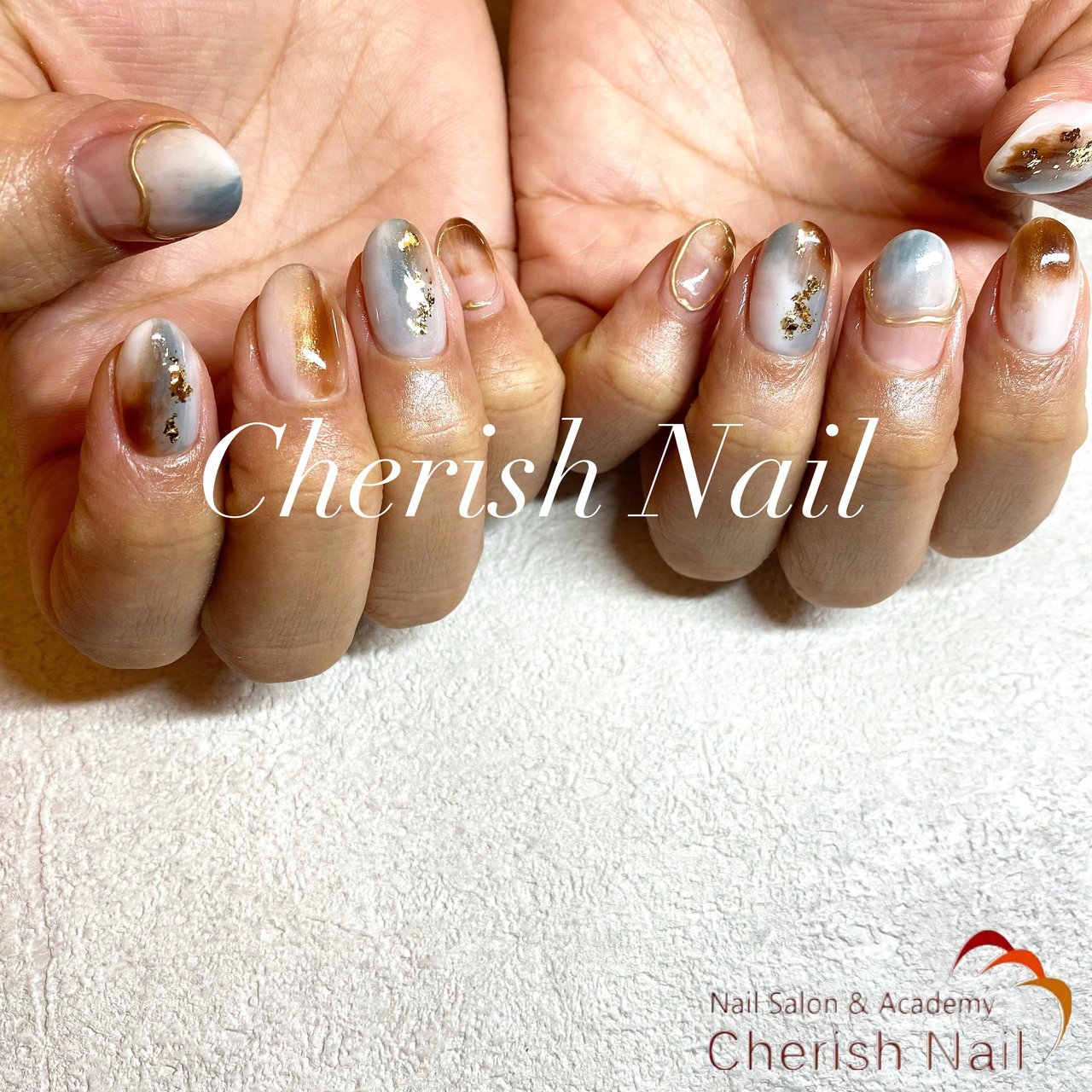 秋 冬 オールシーズン オフィス ハンド 豊橋 Cherish Nail チェリッシュネイル のネイルデザイン No ネイル ブック