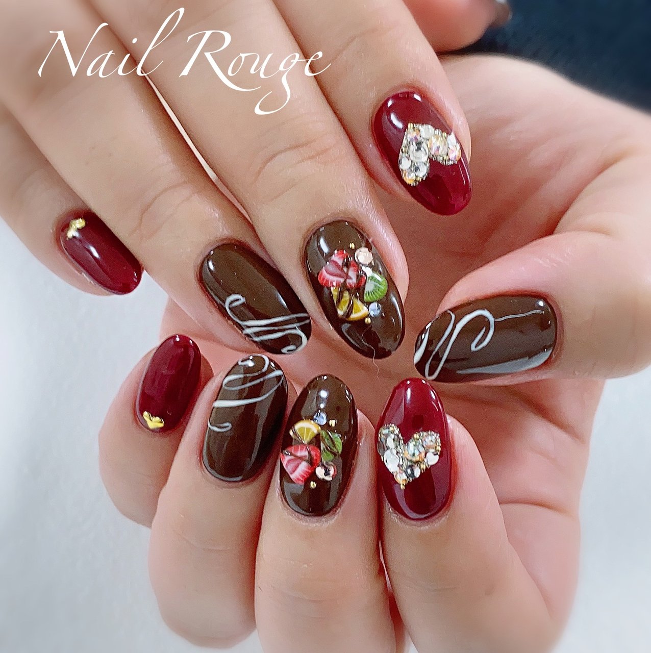 バレンタイン Nailrougeのネイルデザイン No ネイルブック