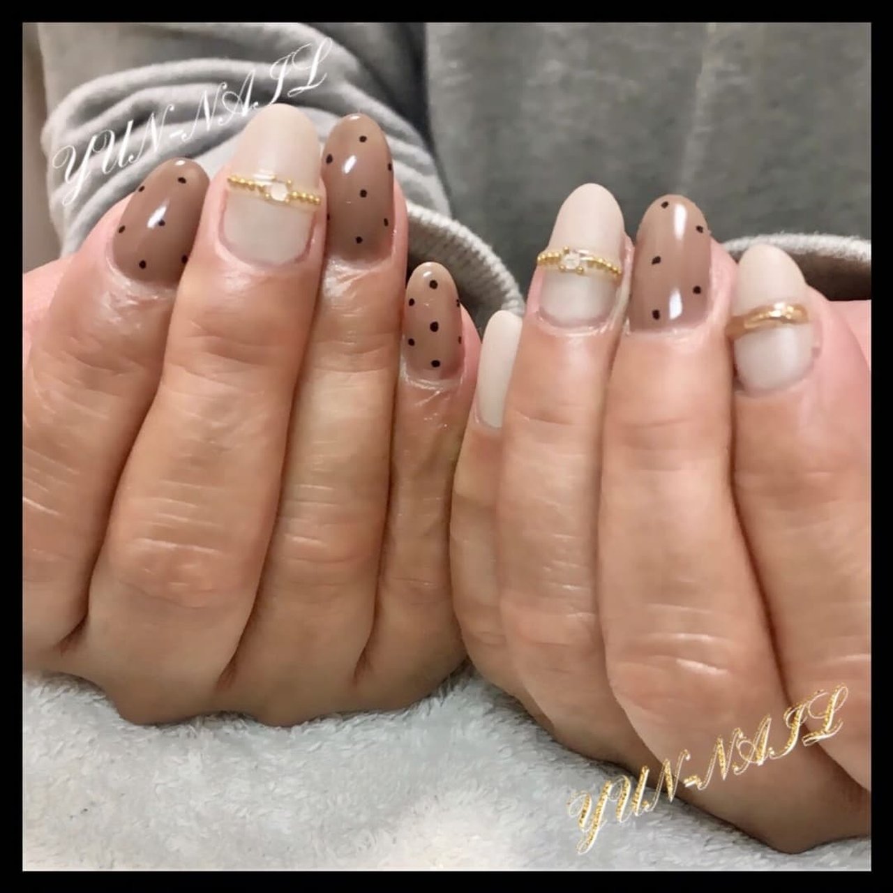 冬 オールシーズン デート シンプル パール Yun ーnail ゆんchanのネイルデザイン No ネイルブック