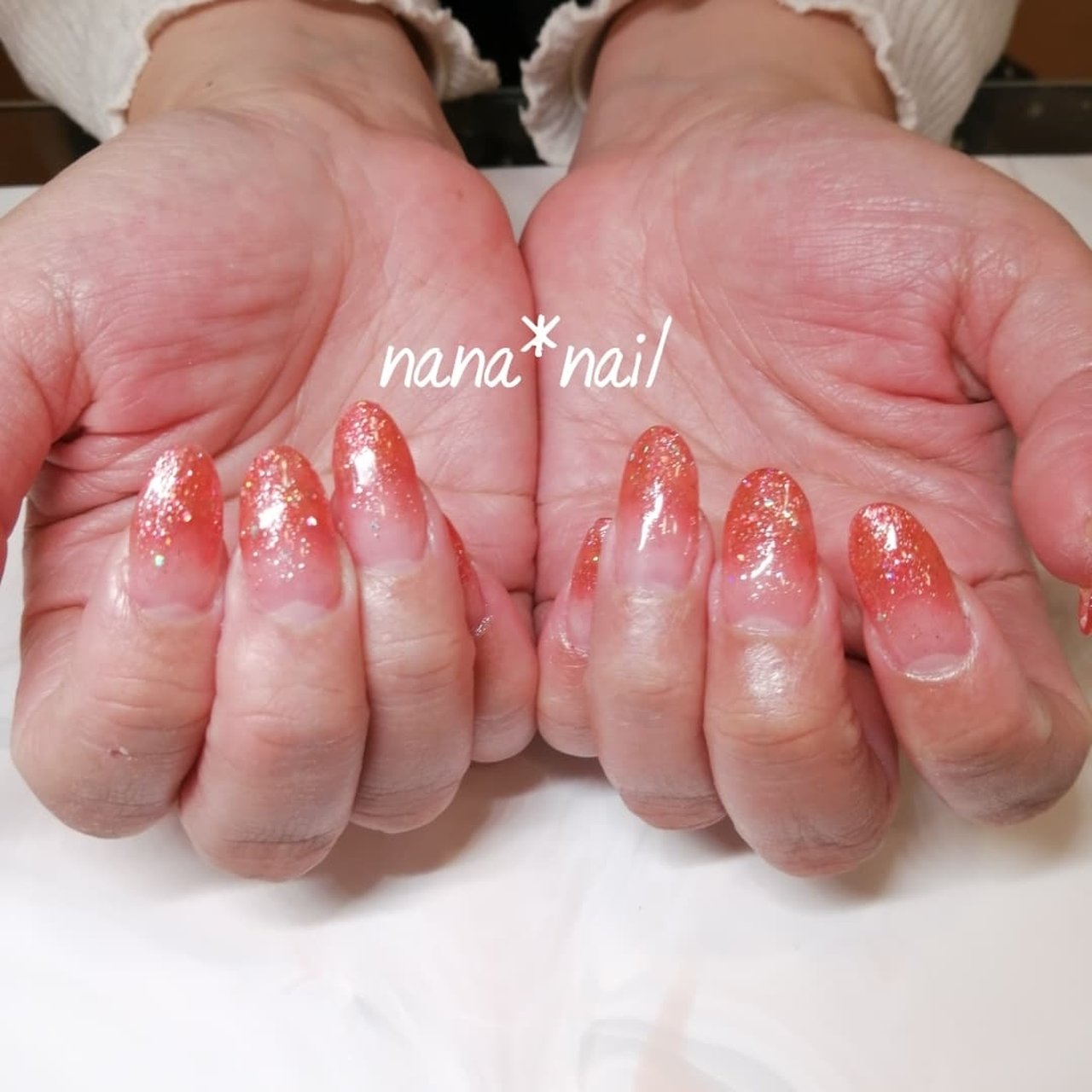 夏 オールシーズン ハンド シンプル グラデーション Nana Nailのネイルデザイン No ネイルブック