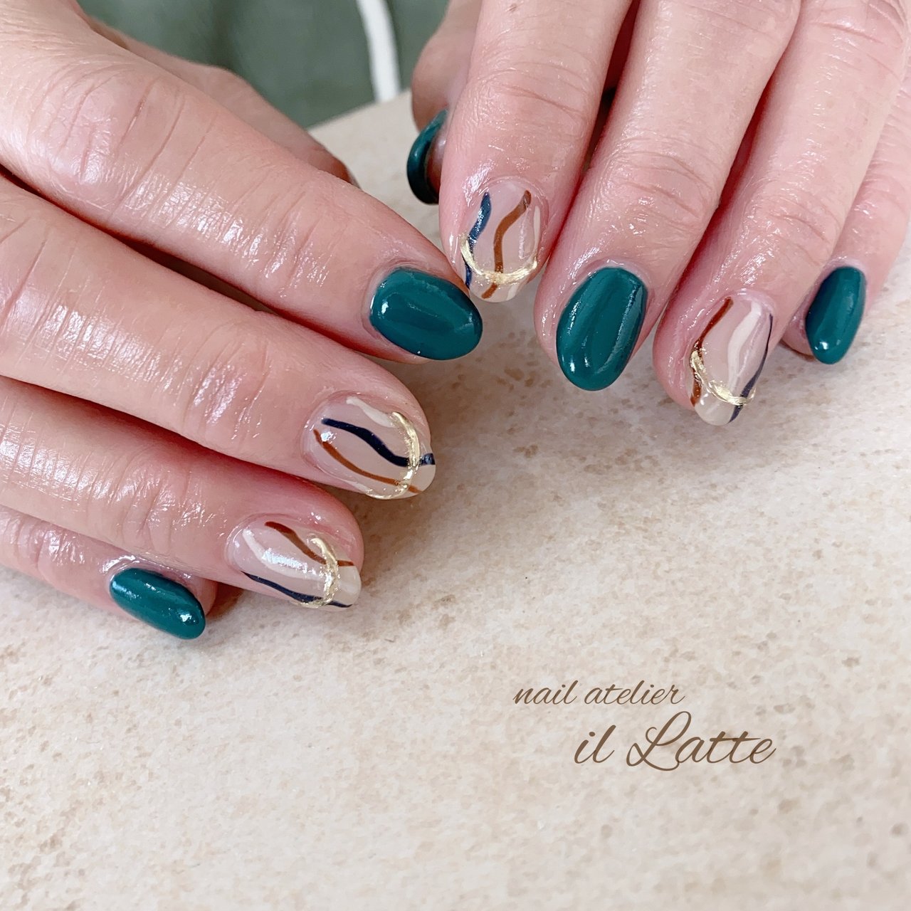 オールシーズン ハンド ワンカラー ニュアンス ショート Nail Atelier Il Latteのネイルデザイン No ネイル ブック