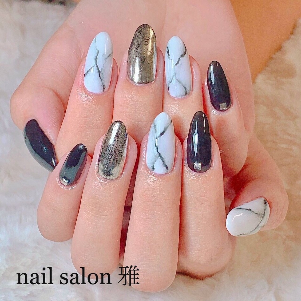 冬 オールシーズン バレンタイン 卒業式 ハンド Nail Salon School 雅のネイルデザイン No ネイルブック