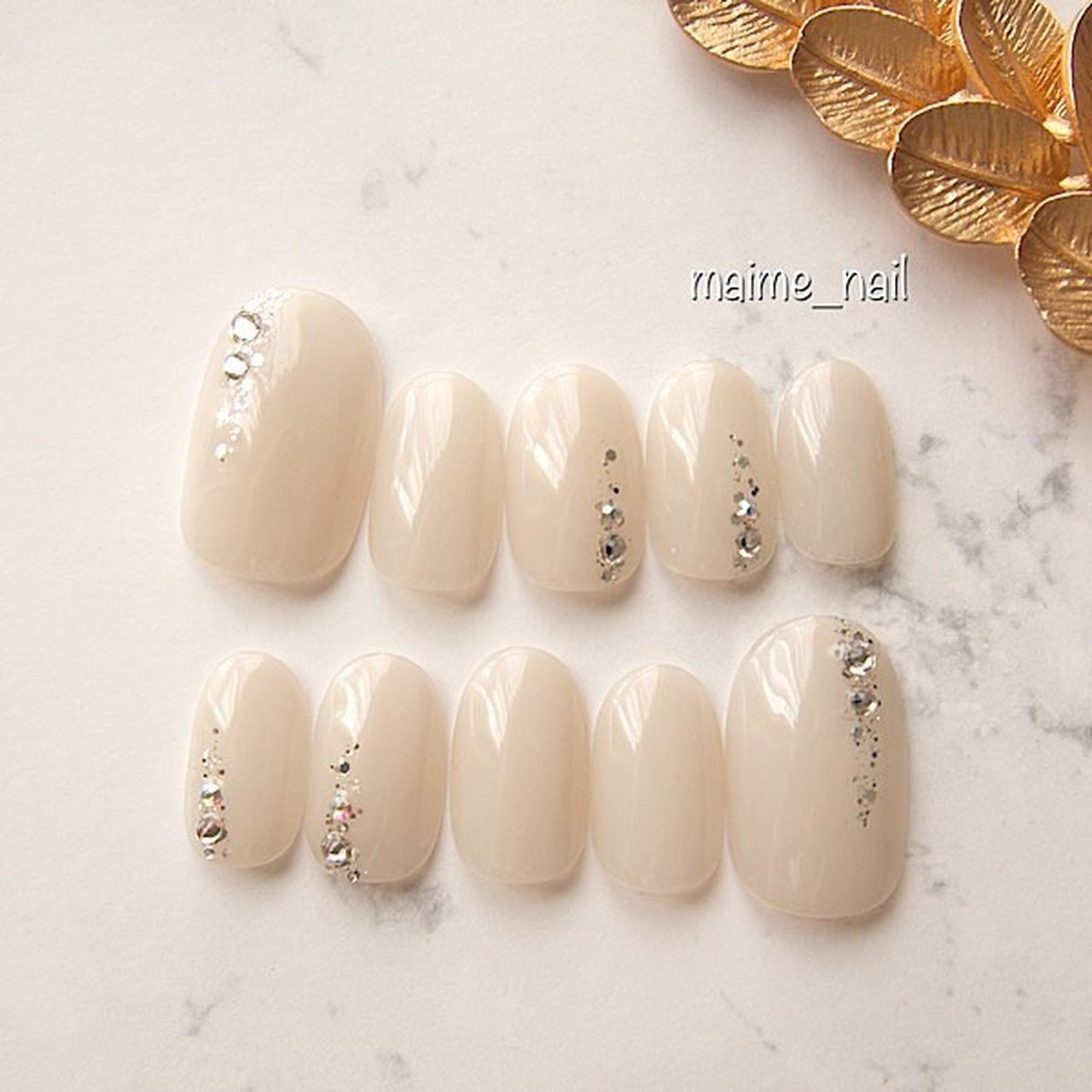 オールシーズン バレンタイン ブライダル パーティー ハンド メイミー ネイル ネイルチップshopのネイルデザイン No ネイル ブック