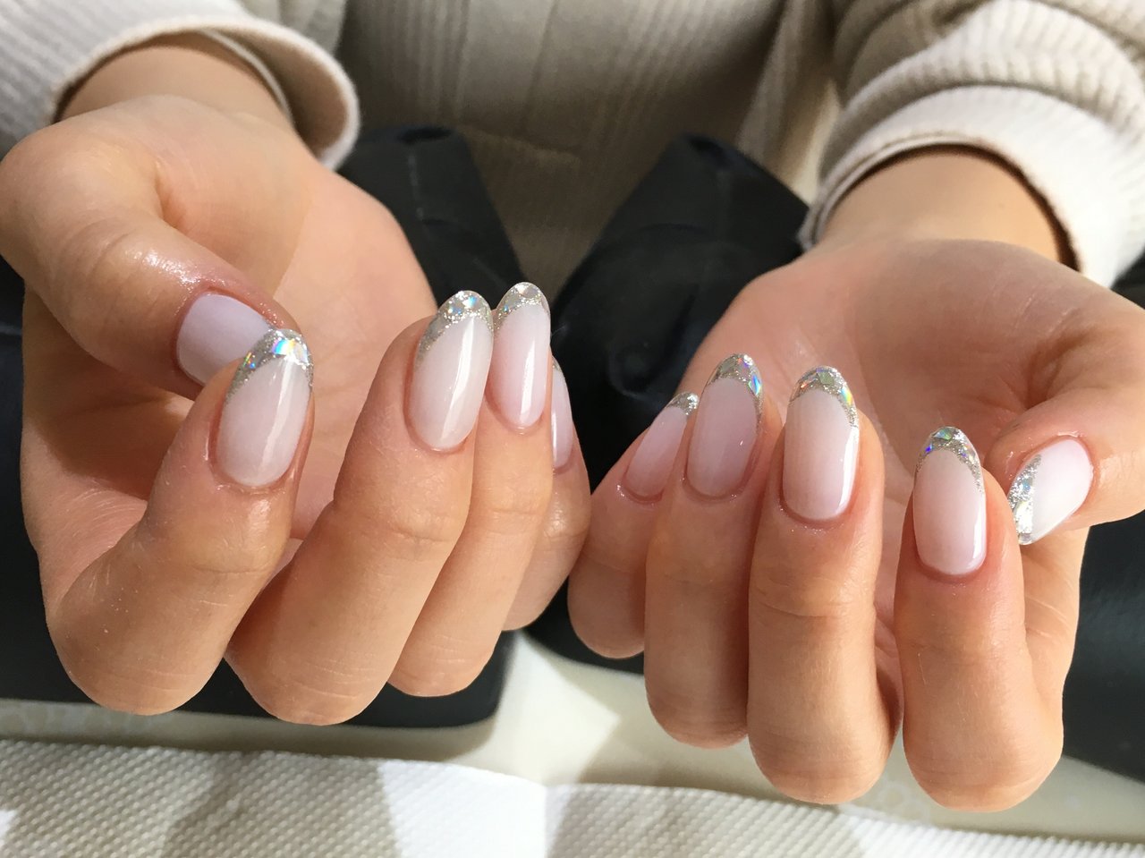 ホワイト シルバー A Nailのネイルデザイン No ネイルブック