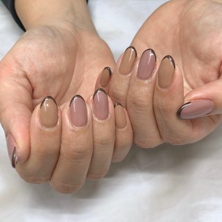 王道フレンチのネイルデザイン ネイルブック