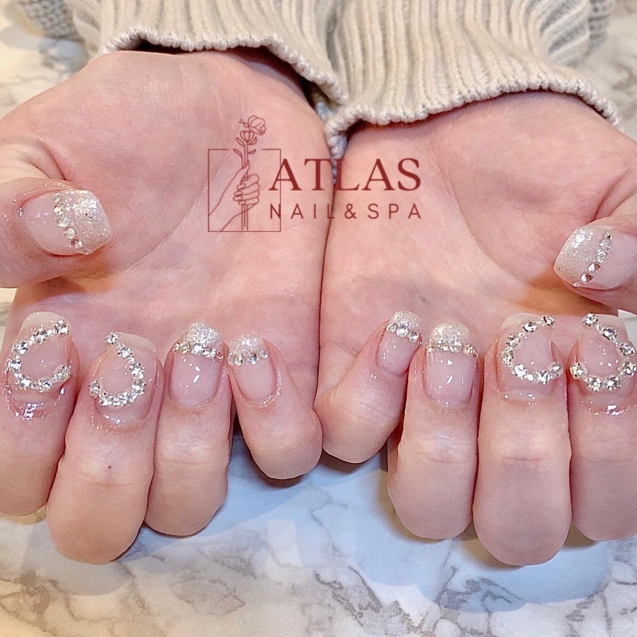 オールシーズン パーティー デート 女子会 ハンド Nail Spa Atlas アトラス のネイルデザイン No ネイルブック