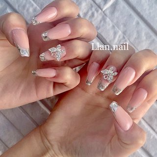 ~Llan.nail~ 
ご新規様✨
ガラスフレンチ💎🦋
ありがとうございました❤️

#スカルプネイル #スカルプ #スカルプチュア #スカルプネイルデザイン #スカルプチュアネイル #スカルプデザイン #スカルプやり放題 #ピンクネイル #ベージュネイル #ガラスフレンチ #フレンチネイル #ラメフレンチ #蝶々ネイル #ちょうちょネイル #キラキラネイル #綺麗目ネイル #きれいめネイル #トレンドネイル #冬ネイル #バレリーナネイル #ネイルデザイン #ネイル #名古屋市ネイル #名古屋市ネイルサロン #名古屋ネイルサロン #名古屋ネイル #名古屋市中川区 #中川区ネイル #中川区ネイルサロン #プライベートネイルサロン #春 #夏 #秋 #冬 #ハンド #シンプル #フレンチ #ビジュー #ラメ #ミディアム #ベージュ #ピンク #シルバー #スカルプチュア #お客様 #~𝐋𝐈𝐀𝐧.𝐧𝐚𝐢𝐥 ~ #ネイルブック