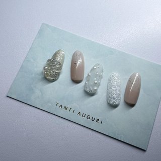 グラデーション レースのネイルデザイン ネイルブック