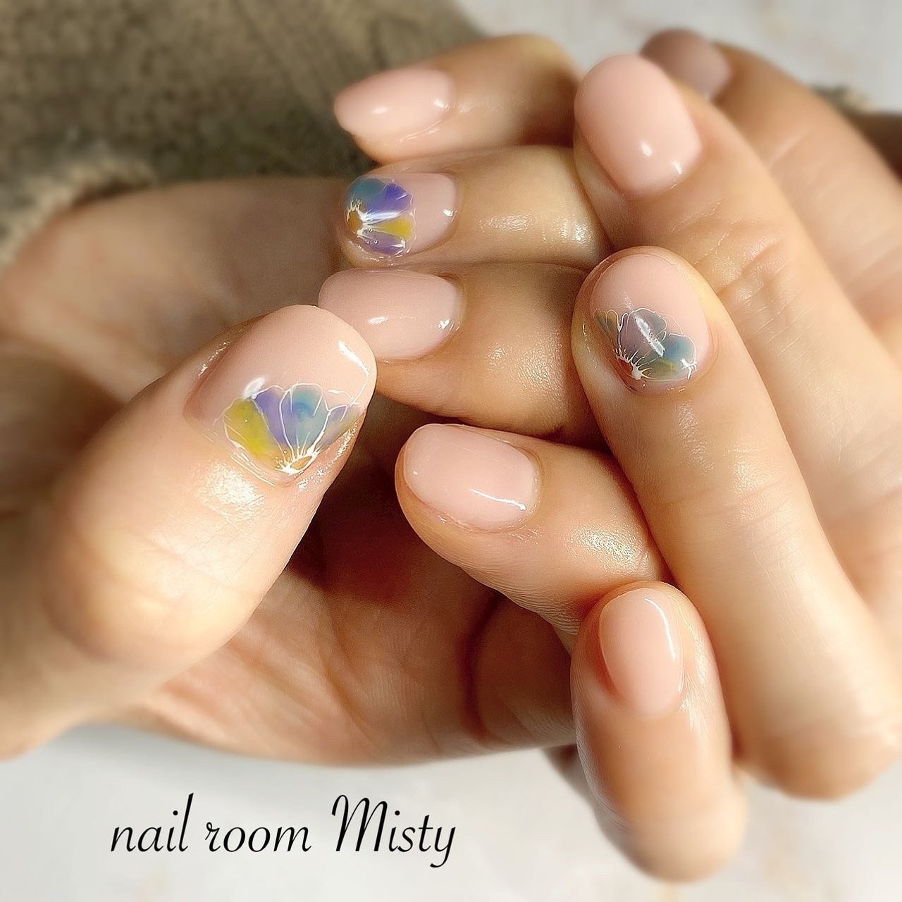 春 冬 オフィス デート ハンド Nailroom Mistyのネイルデザイン No ネイルブック