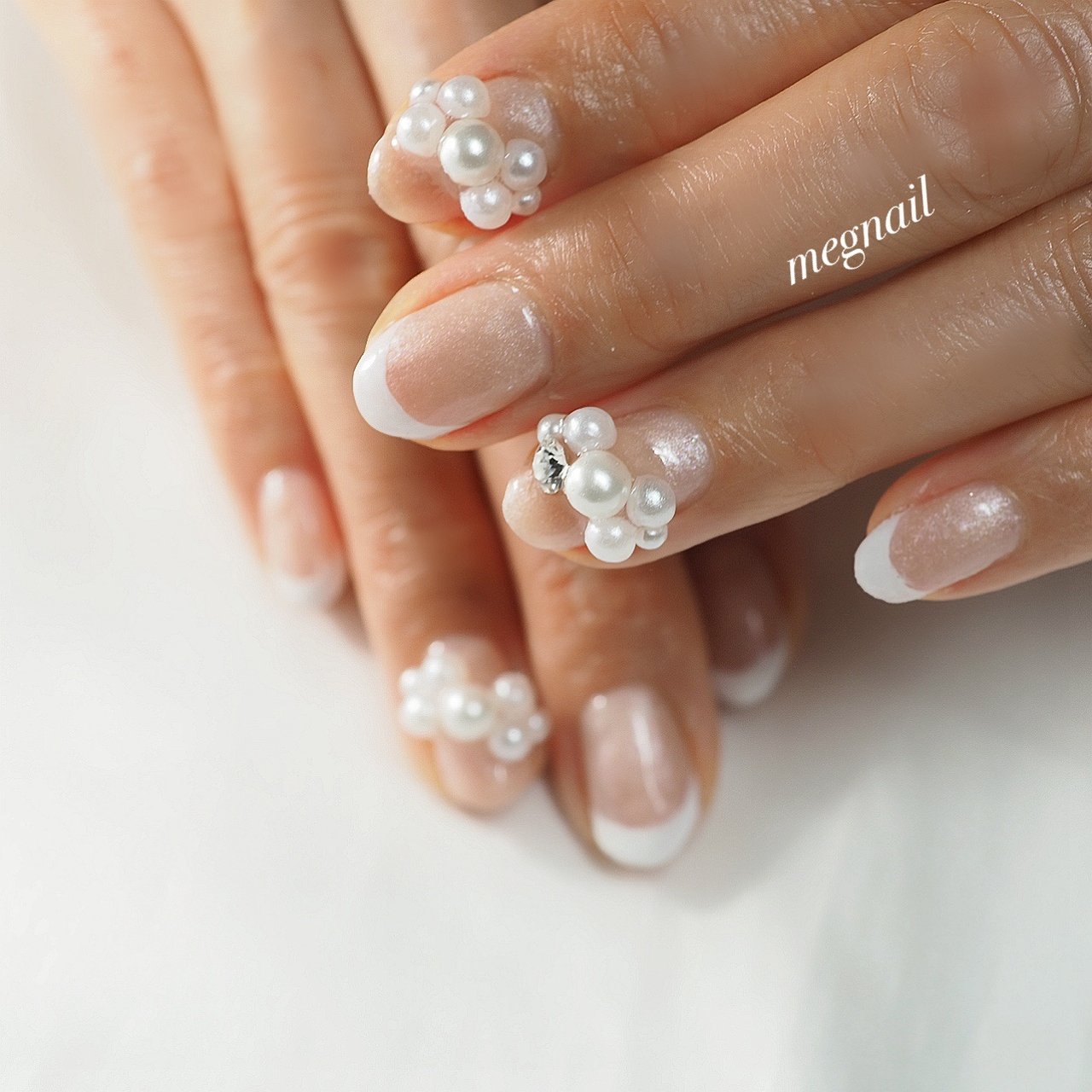 冬 ブライダル パーティー 女子会 ハンド Megnailのネイルデザイン No ネイルブック