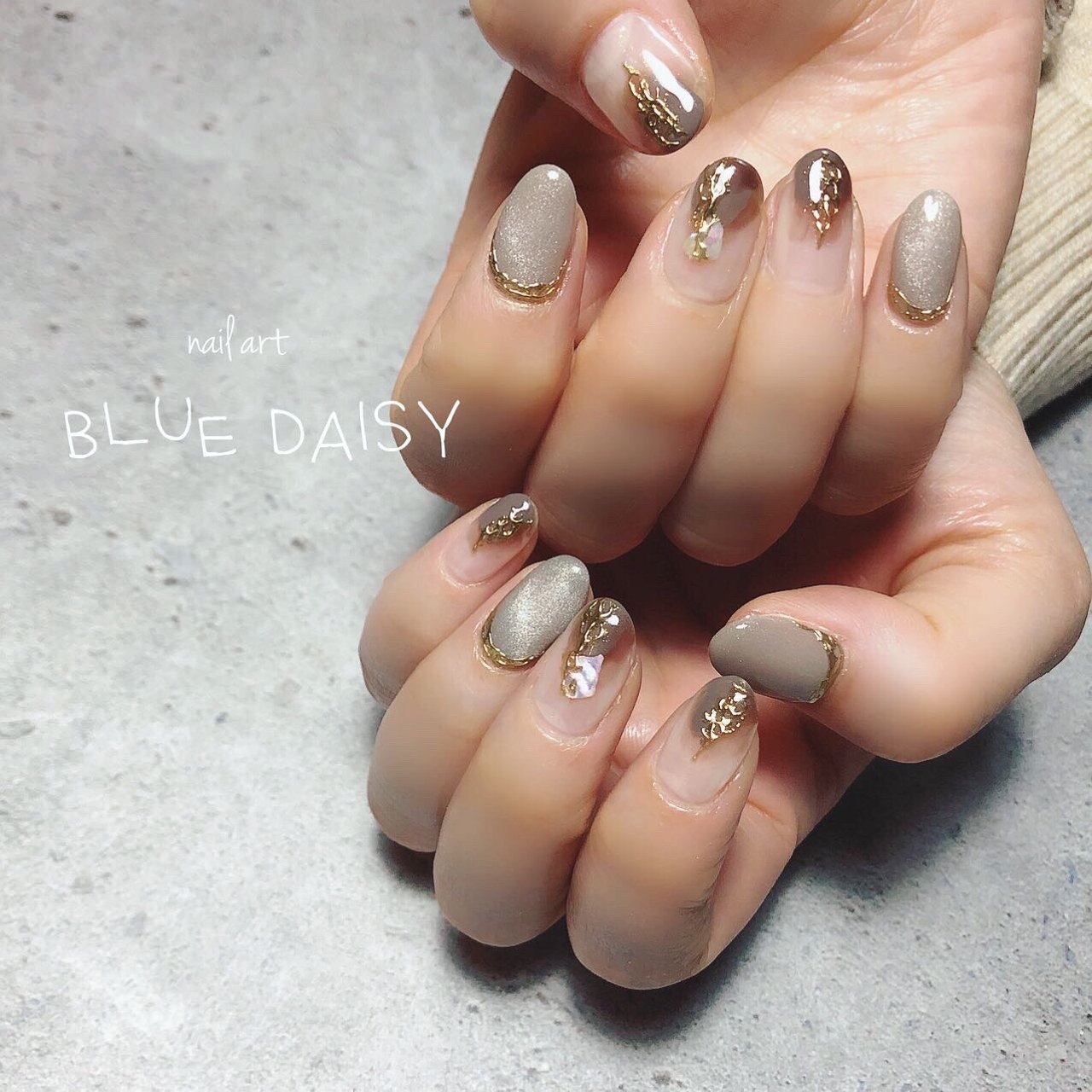 オールシーズン/シェル/ニュアンス/マグネット/ミラー - BLUE DAISYの 
