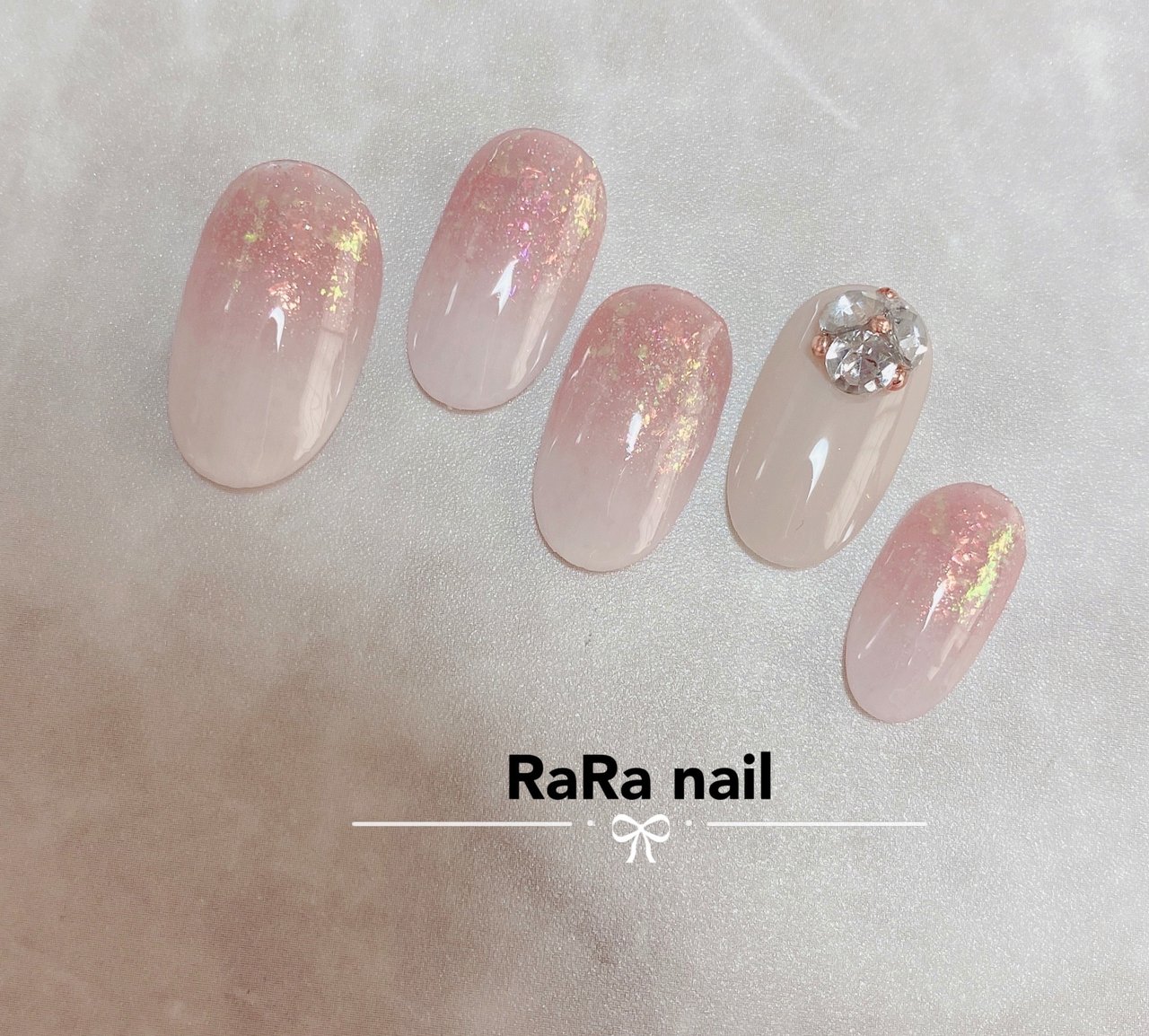 春 冬 デート ハンド グラデーション Rara Nailのネイルデザイン No ネイルブック