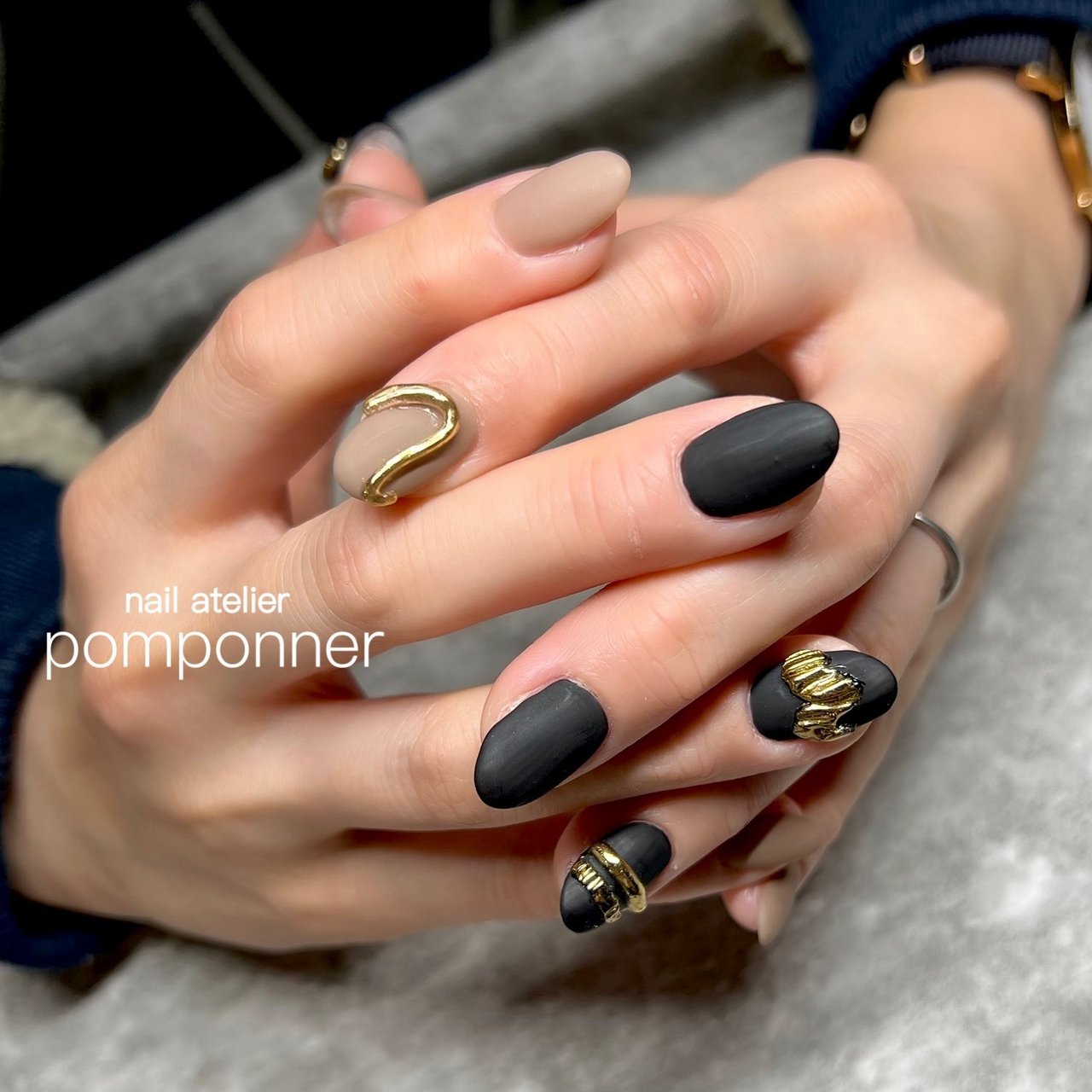 Nailatelier Pomponner ネイルアトリエ ポンポネのネイルデザイン No ネイルブック