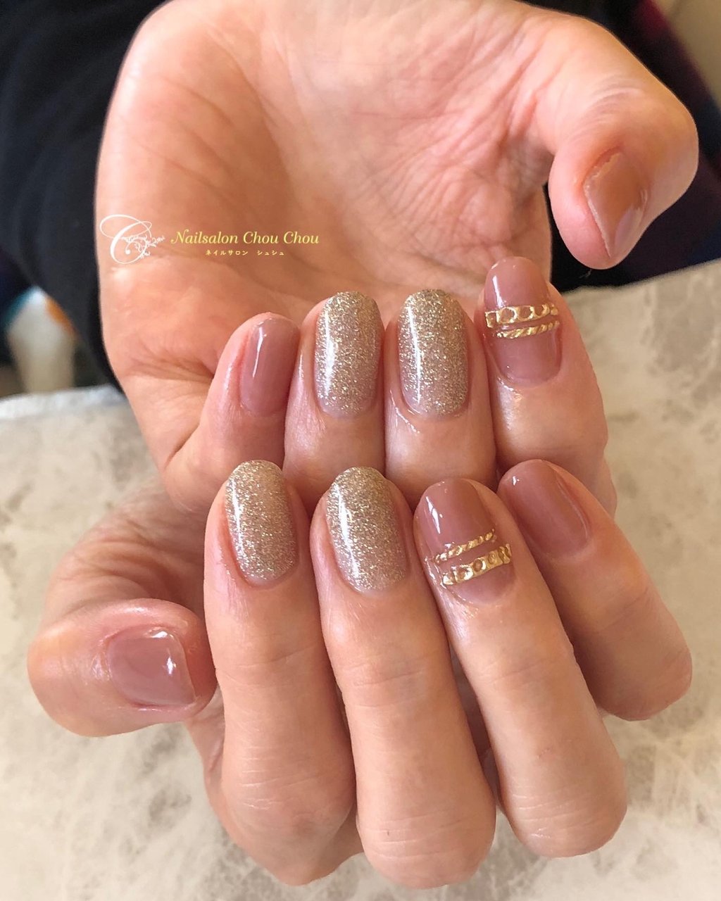 オールシーズン オフィス デート 女子会 ハンド 堺市 和泉市ネイルサロンシュシュのネイルデザイン No ネイルブック