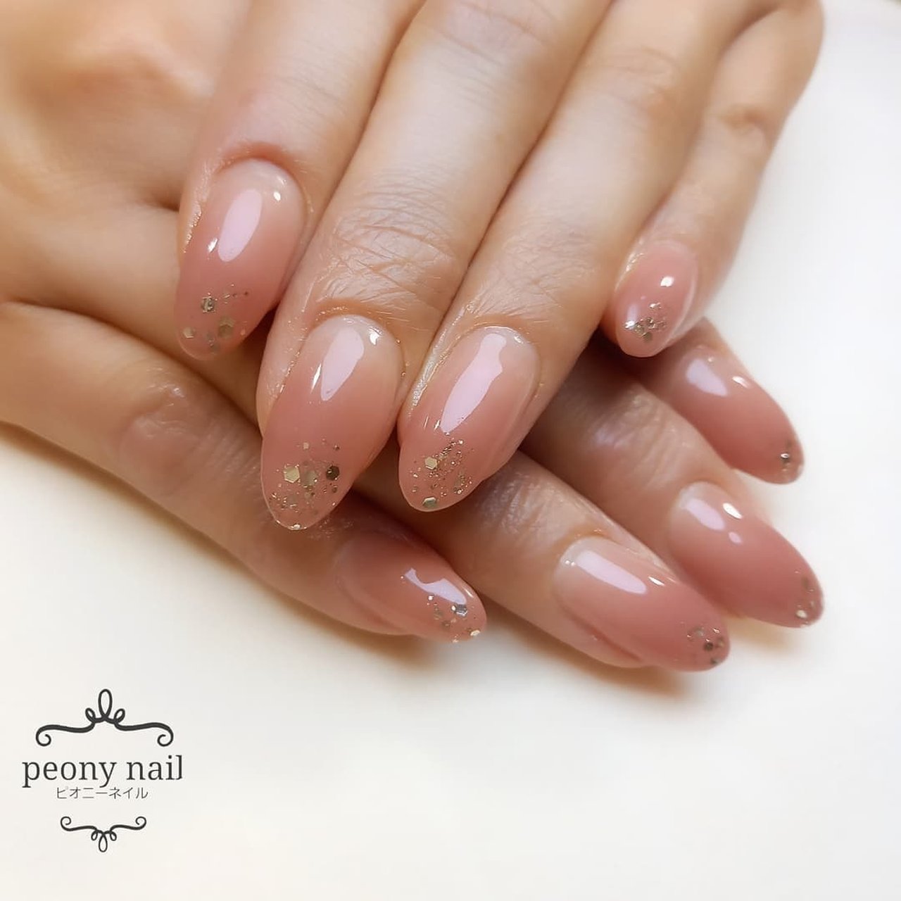 冬 オールシーズン オフィス 女子会 ハンド Peony Nail ピオニーネイル横浜のネイルデザイン No ネイルブック